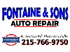 2021 Platinum Sponsor - Fontaine & Sons Auto Repair of Plumsteadville